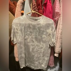 Sold ACDC Grey Tie Dye T-Shirt